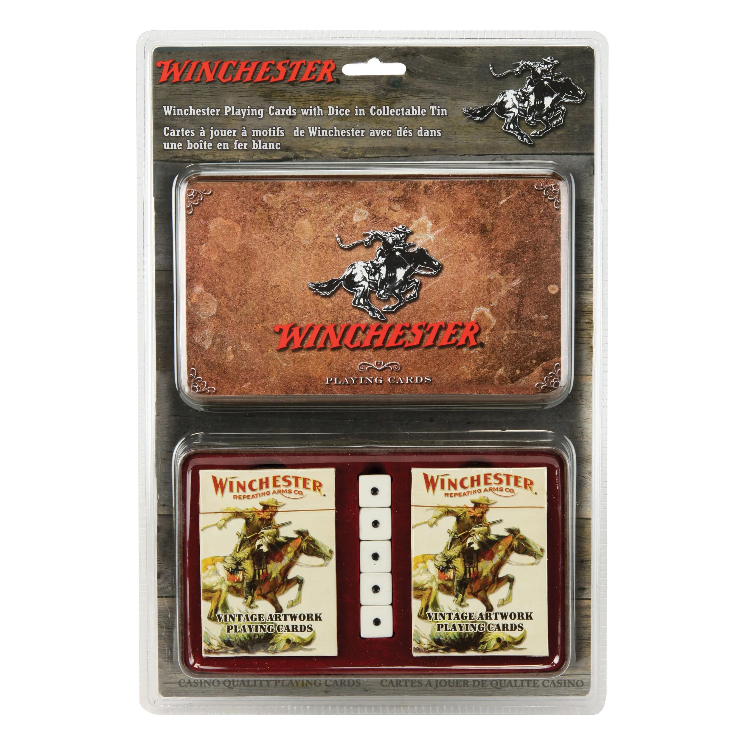 Playing Cards and Dice in Tin-Winchester - Image 1