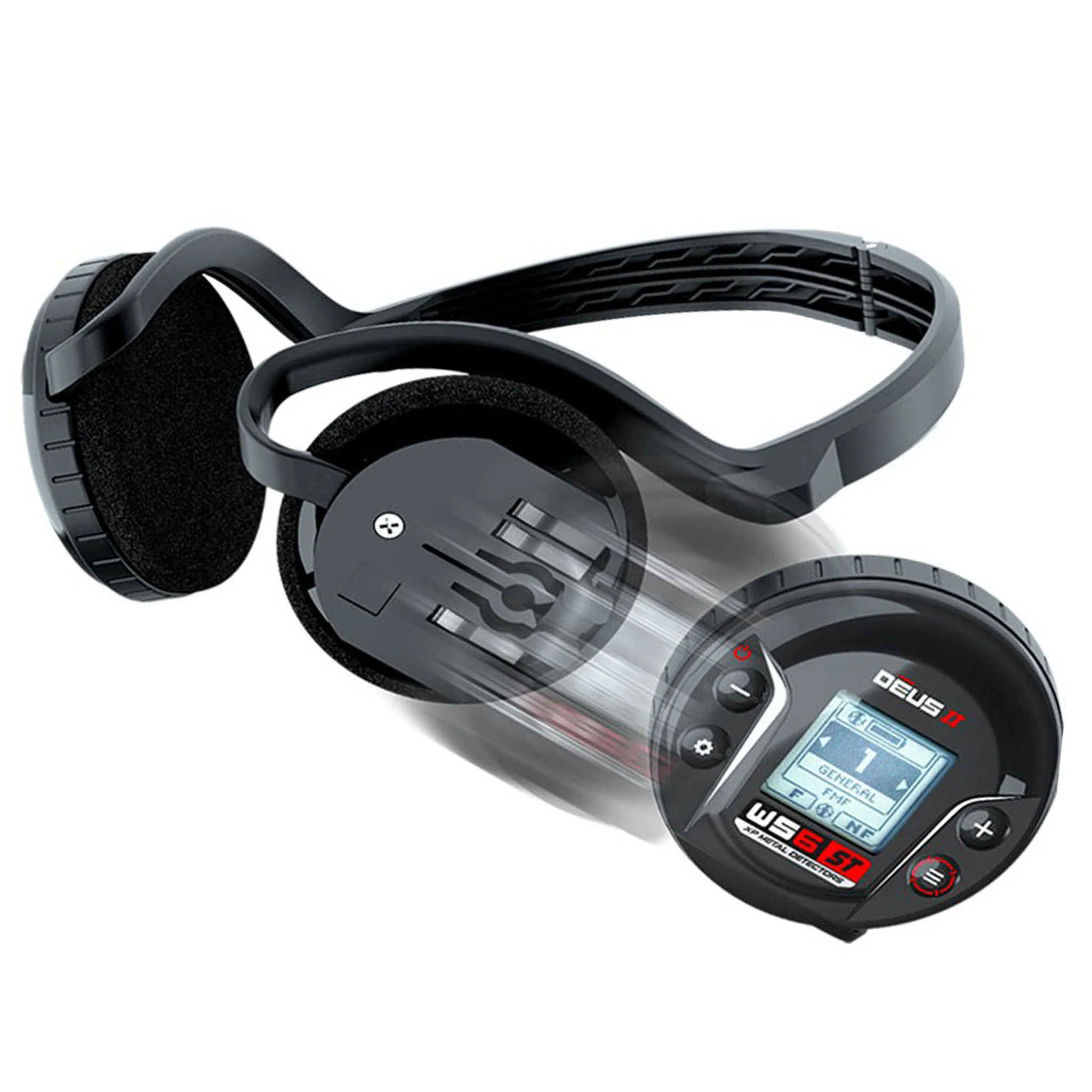 XP DEUS II WS6-ST Master Fast Multi Frequency Metal Detector with 13 x 11" FMF Search Coil - Image 2