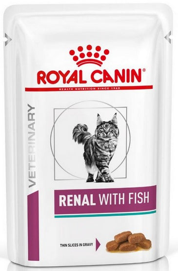Royal Canin Veterinary Diet Feline Renal Ryba saszetka 85g - Image 1