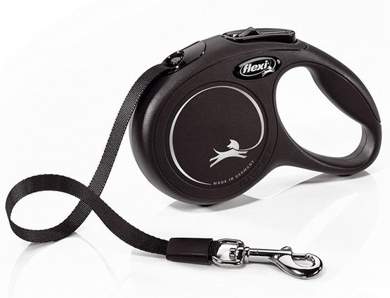 Flexi New Classic Smycz taśma XS 3m czarna [FL-3129] - Image 1