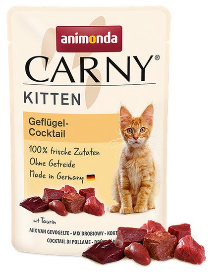 Animonda Carny Kitten Koktajl Drobiowy saszetka 85g - Image 1