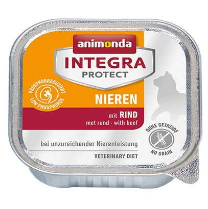 Animonda Integra Protect Nieren dla kota – z wołowiną tacka 100g
