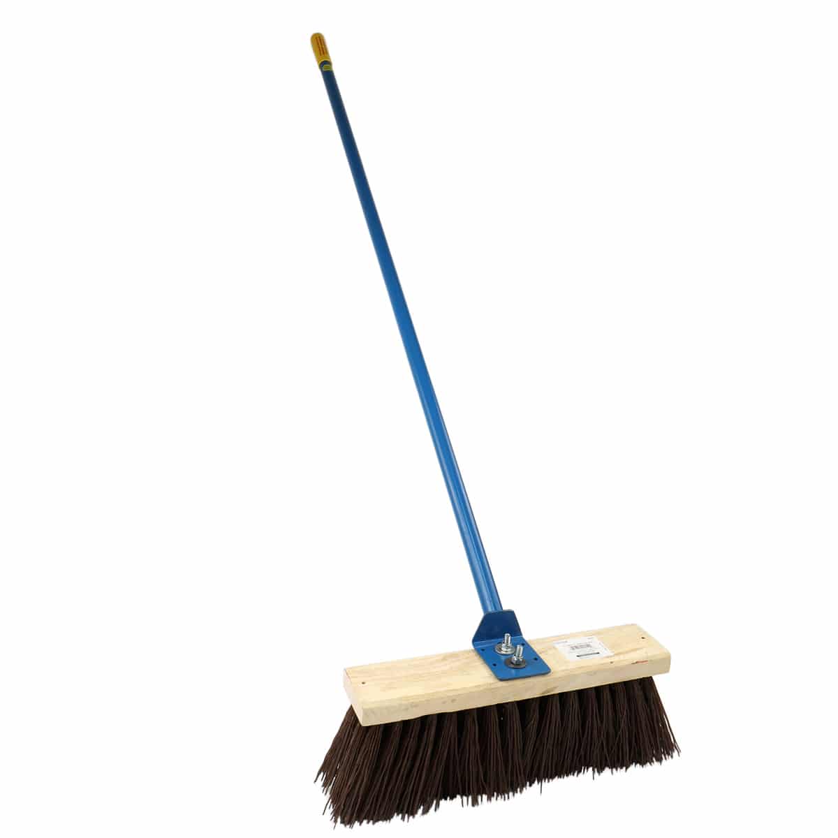 Lesche King of Spades Heavy-Duty Broom - 63" Poly Bristle - Image 1
