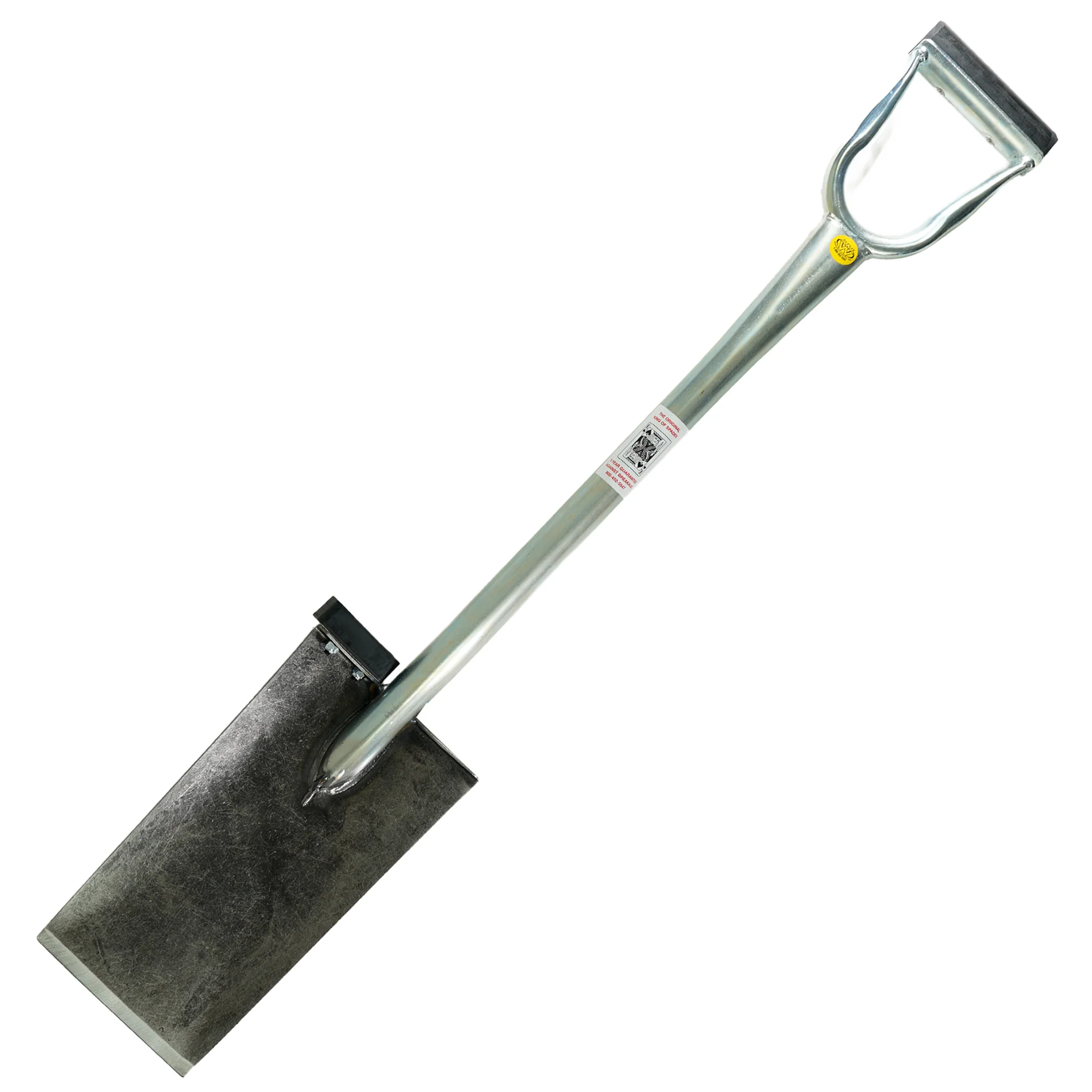 King of Spades Shovel w/ 13" Welded Edge & Foot Pad and Shock-absorbing Handle - Image 1