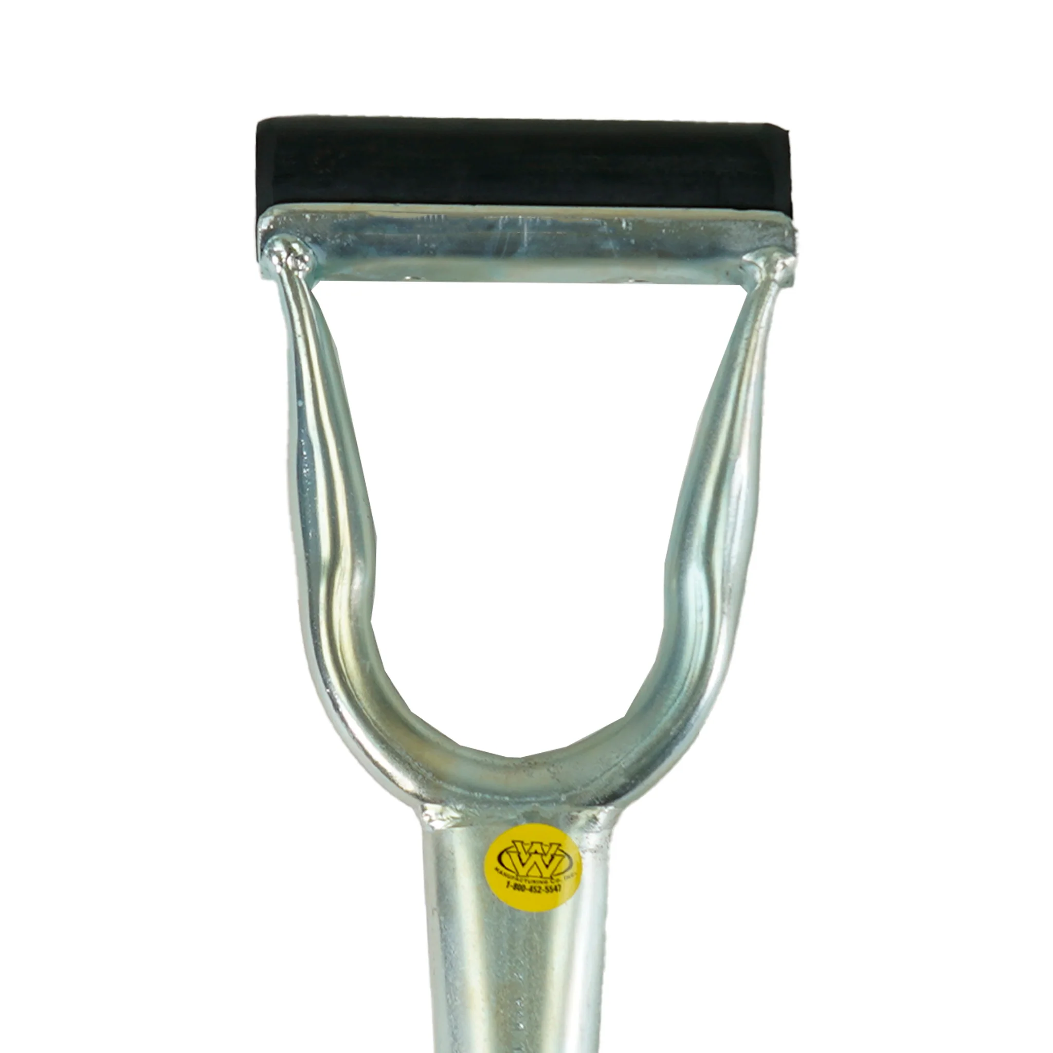King of Spades Shovel w/ 13" Welded Edge & Foot Pad and Shock-absorbing Handle - Image 2