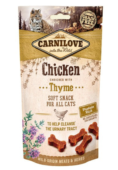 Carnilove Cat Snack Fresh Soft Chicken+Thyme 50g - Image 1