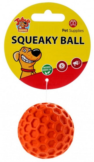 Toby's choice squeaky ball - gumowa piłka z piszczałką - small 5,5 cm - Image 1