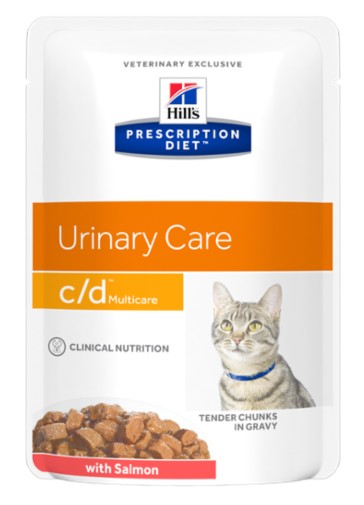 Hill's Prescription Diet c/d Feline z Łososiem saszetka 85g - Image 3