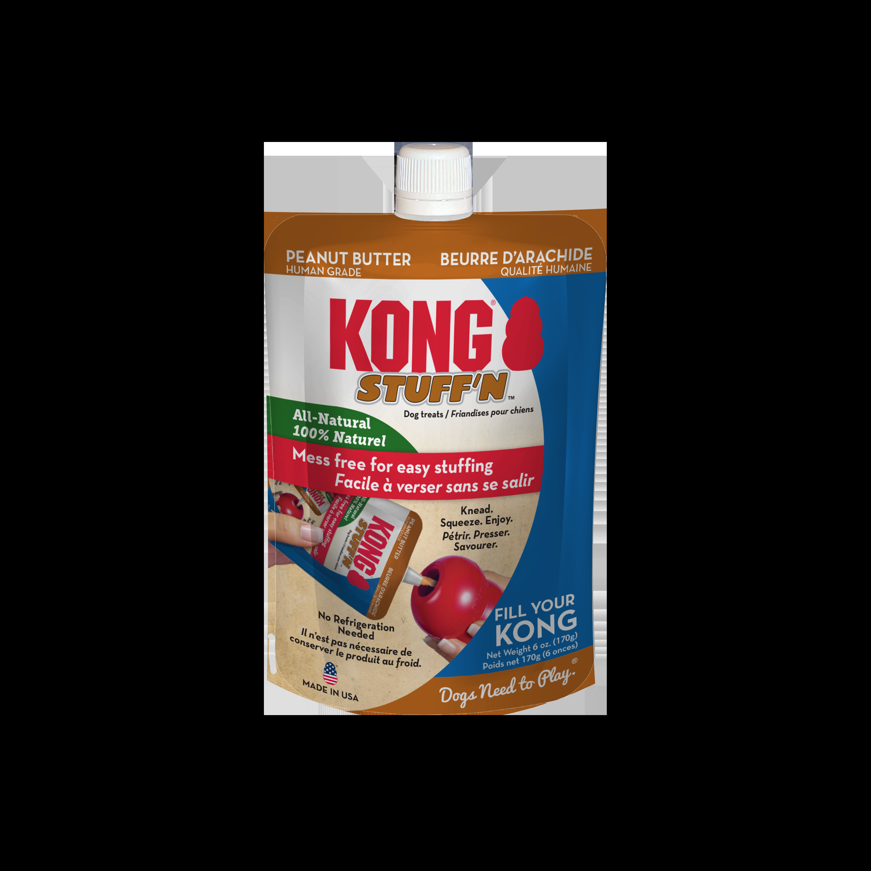 KONG Stuff'N All Natural Peanut Butter 170g Oct - Image 1