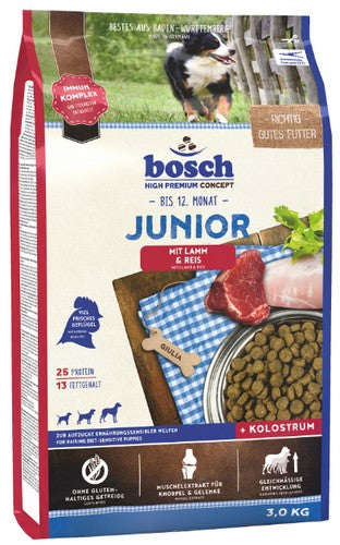 Bosch Junior Lamb & Rice 3kg - Image 1