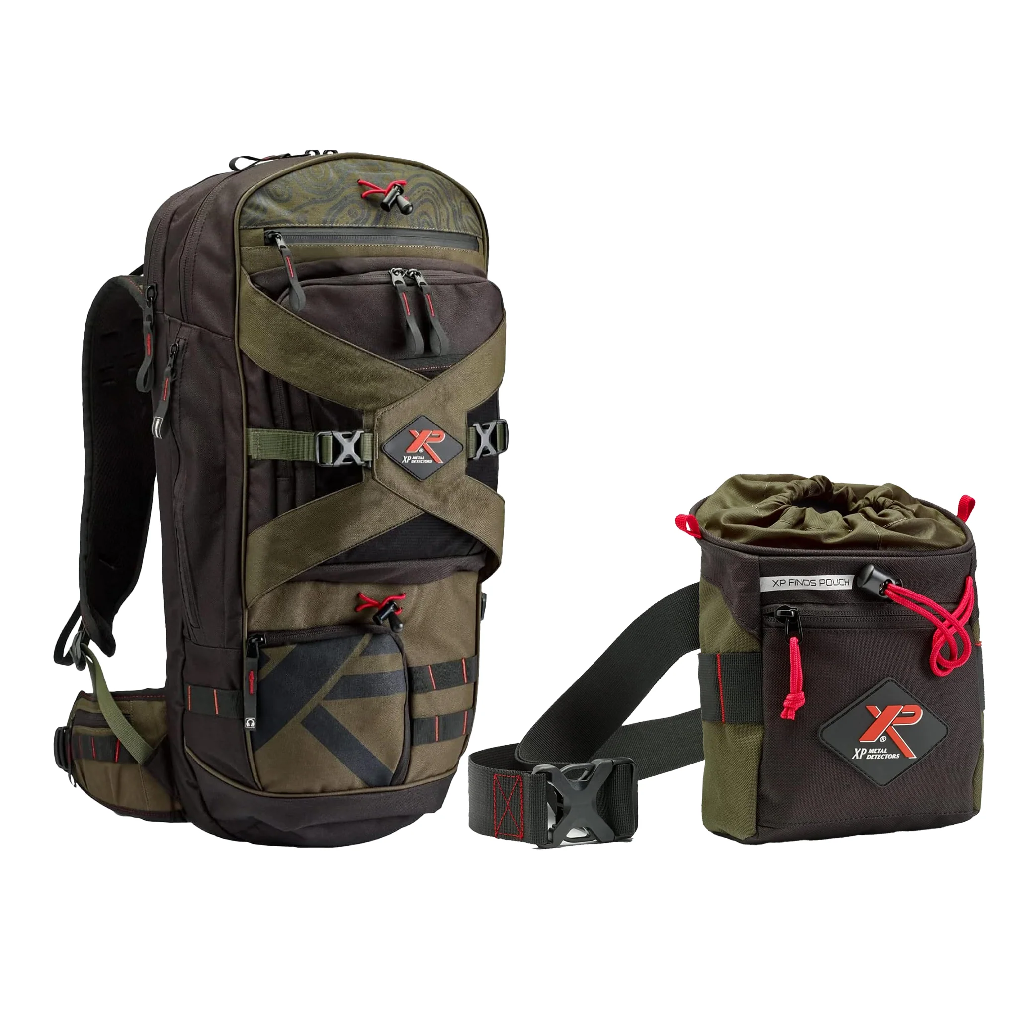 XP Backpack 280 and Finds Pouch for Deus and ORX Metal Detectors - Image 1