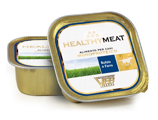 Healthy Meat Pies Mono bawół i orkisz 150 g - monoproteinowa tacka dla dorosłych psów - Image 1