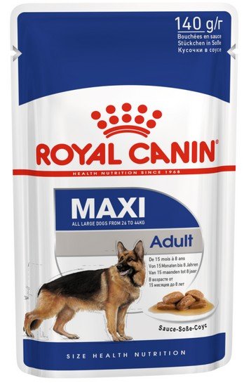 Royal Canin Maxi Adult karma mokra w sosie dla psów dorosłych, do 5 roku życia, ras dużych saszetka 140g - Image 2