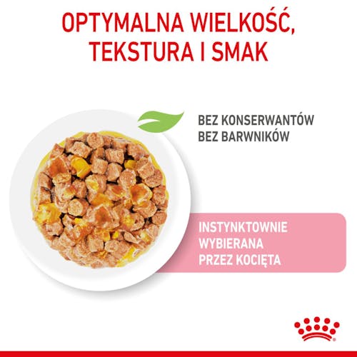 Royal Canin Kitten Sterilised karma mokra w galaretce dla kociąt od 6 do 12 miesiąca życia, sterylizowanych saszetka 85g - Image 3