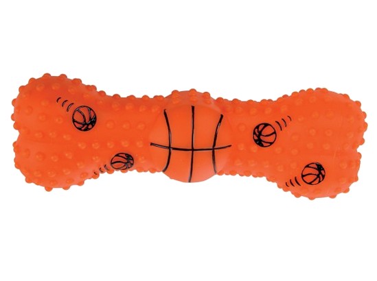 Zolux Zabawka winylowa piłka-kość do koszykówki 15cm [480776] - Image 1