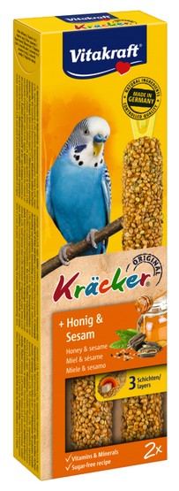 Vitakraft Kracker 2szt Papuga falista Miodowy 60g [10606] - Image 1