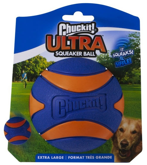 Chuckit! Ultra Squeaker Ball X-Large - wysoki odskok z piszczałką - Image 1
