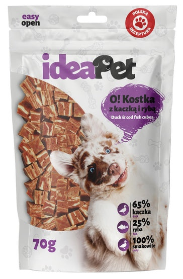 IdeaPet O! Kostka z kaczką i rybą 70g - Image 3