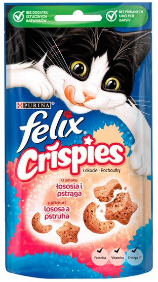 Felix Crispies Łosoś i Pstrąg 45g - Image 2