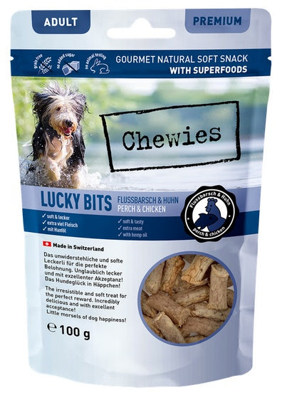 Chewies Lucky Bits Adult Okoń & kurczak 100g - Image 3