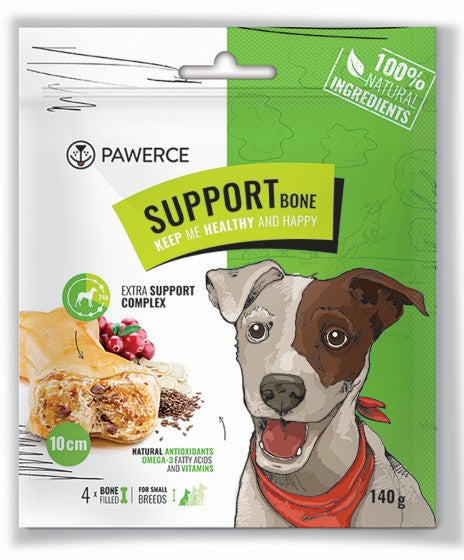 Pawerce Support Bone Small Breeds 4szt/op 140g/10cm - Image 1