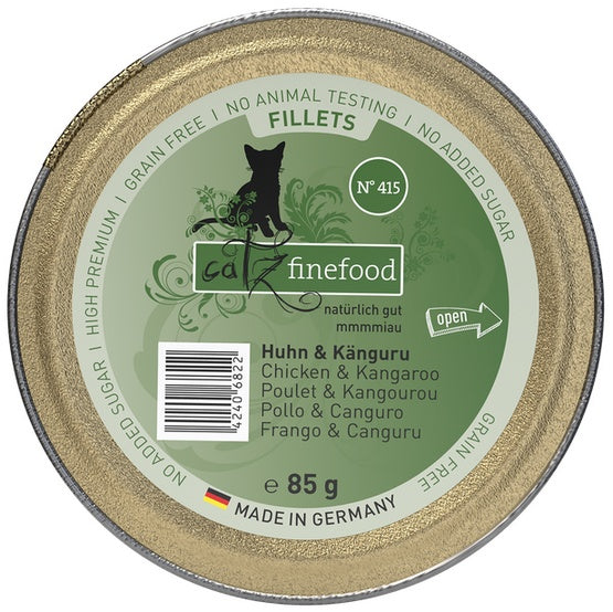 Catz Finefood Filety N.415 Kurczak/Kangur tacka 85g - Image 1