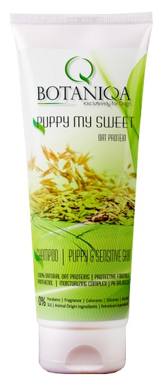 Botaniqa Puppy My Sweet Oat Protein Szampon – szczenięta i psy wrażliwe 250ml
