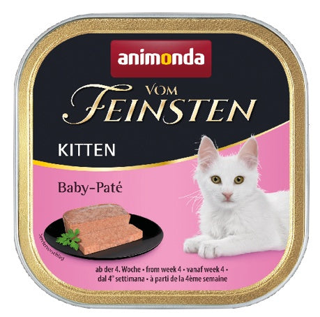 Animonda vom Feinsten Cat Kitten Baby Pate tacka 100g - Image 1