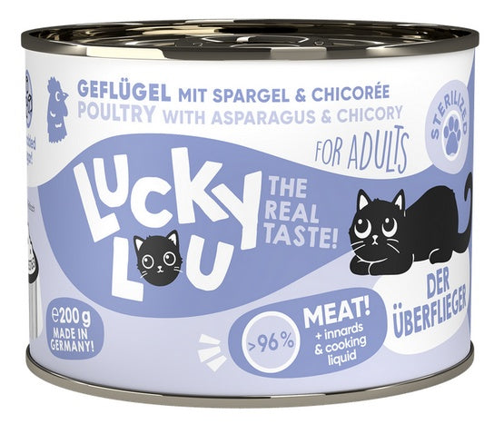Lucky Lou Lifestage Sterilized Drób puszka 200g - Image 1