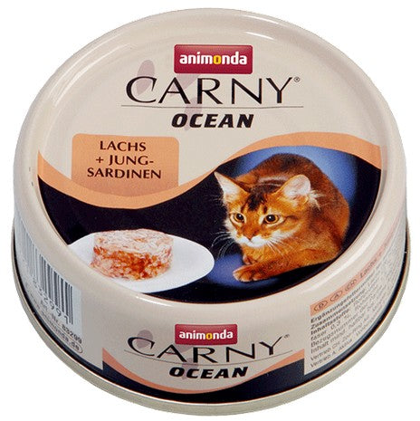 Animonda Carny Ocean łosoś i sardynki 80g - Image 2