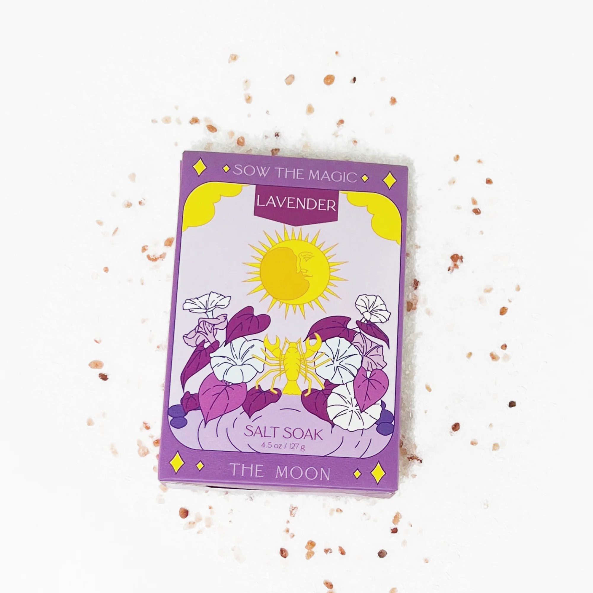 The Moon Salt Soak in Lavender - Image 1