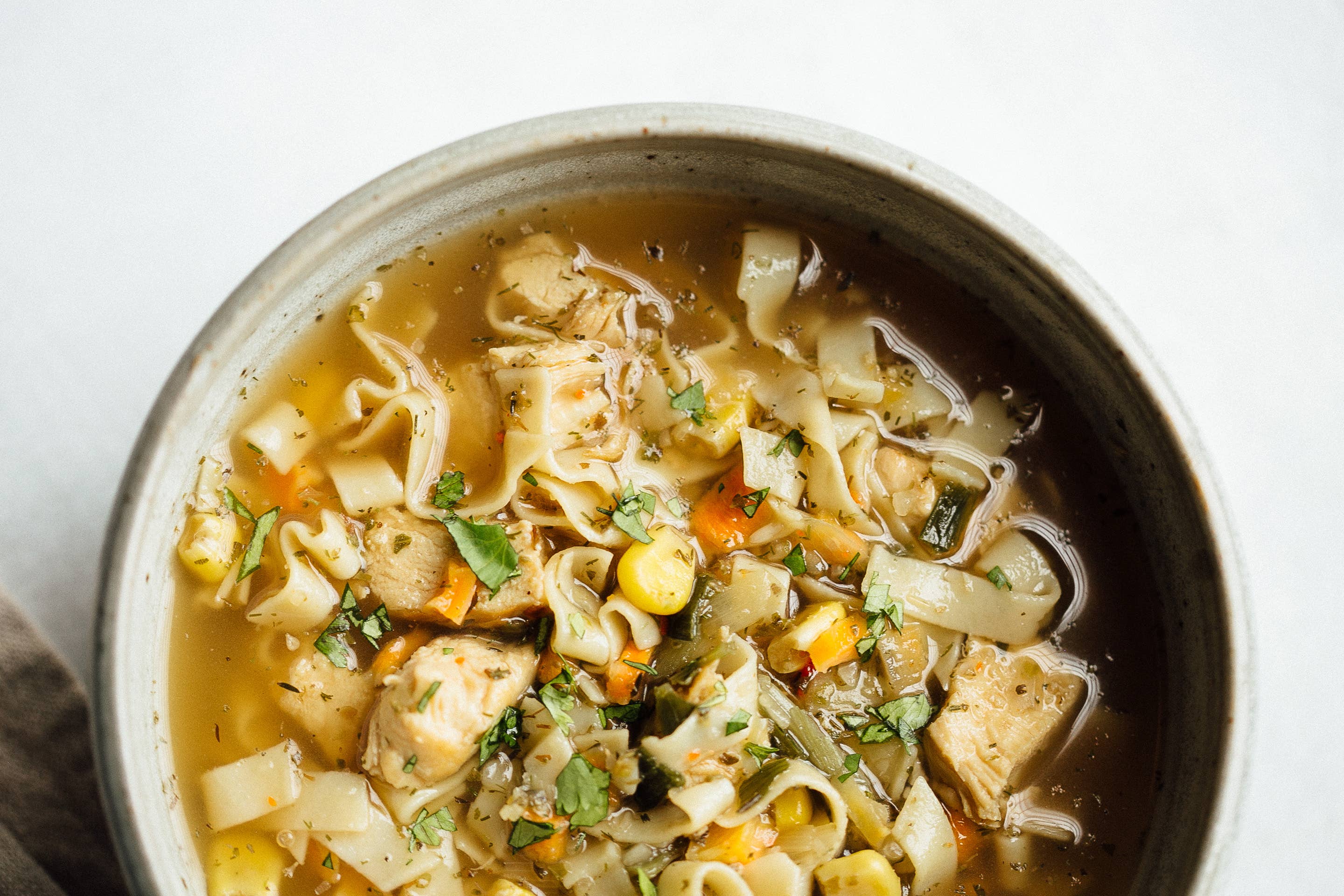 Farmhouse Chicken Noodle Soup for Two - Image 2