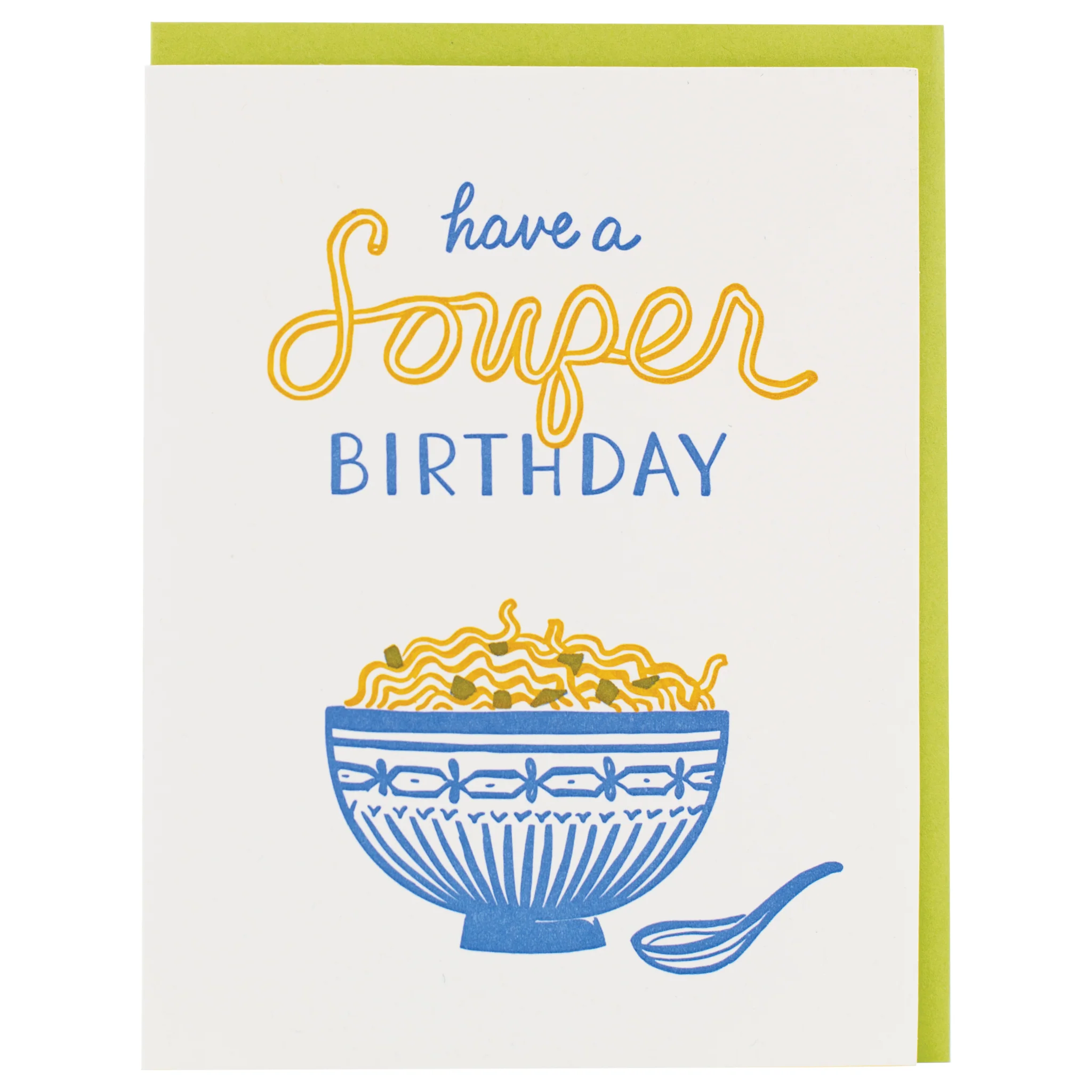 Soup Birthday Card - Image 1