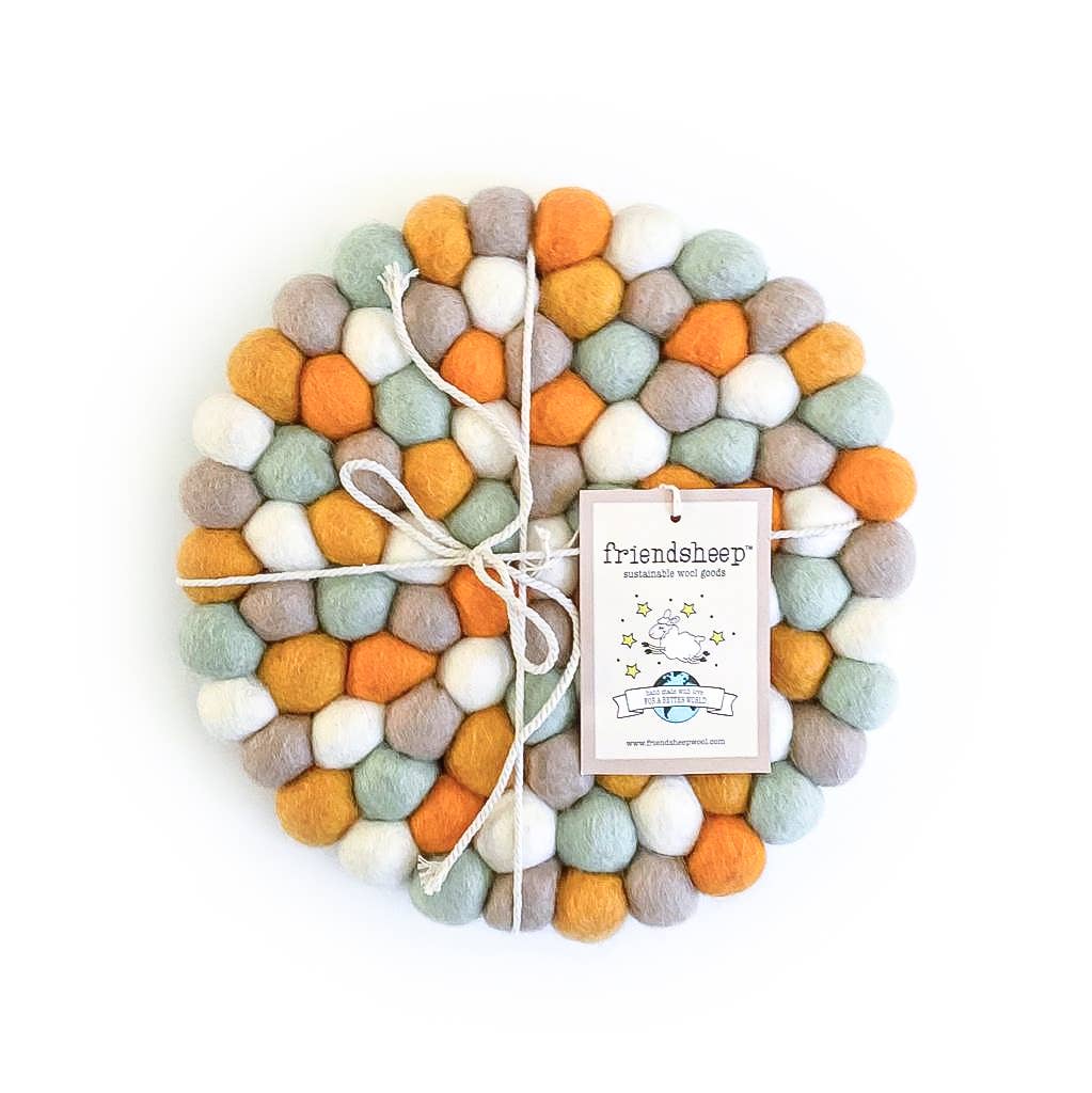 Pumpkin Patch Eco Coasters and Trivets - Image 1