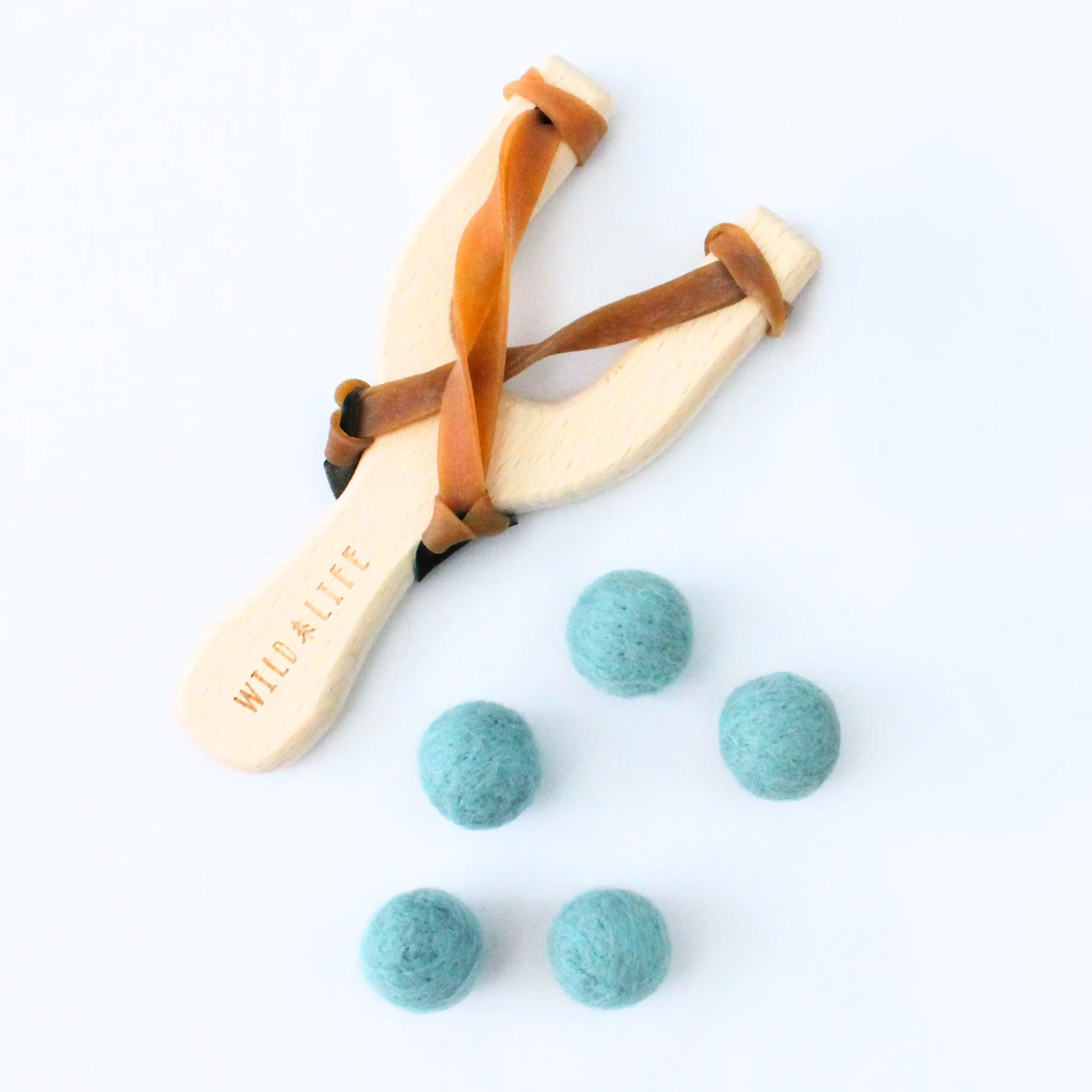 "Take Aim" Slingshot + Felt Pellets - Image 2