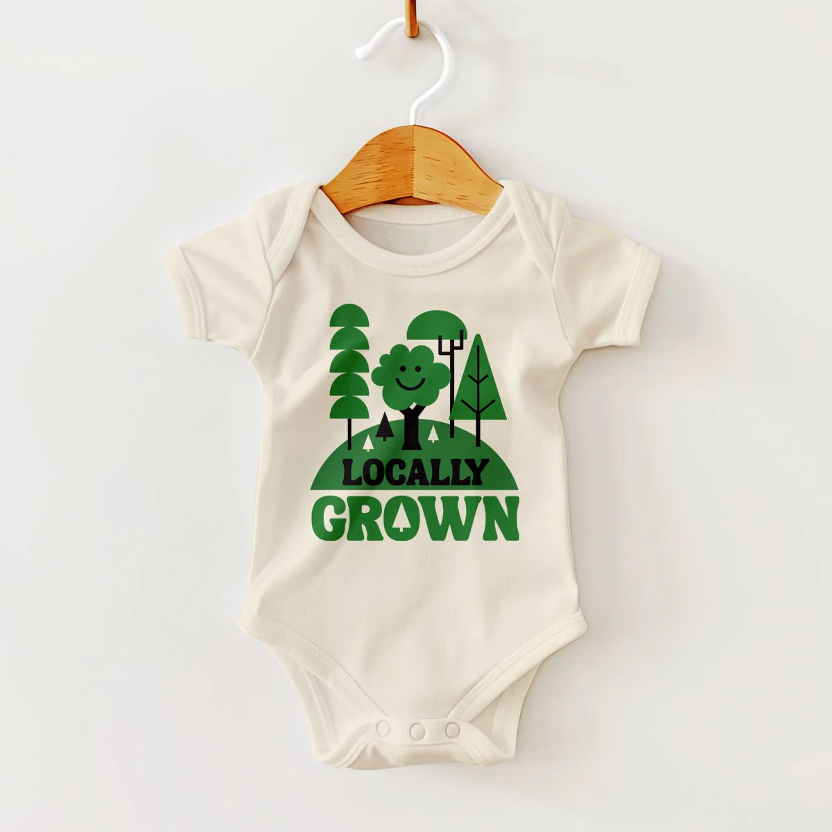 Locally Grown Trees Baby Bodysuit - Image 1