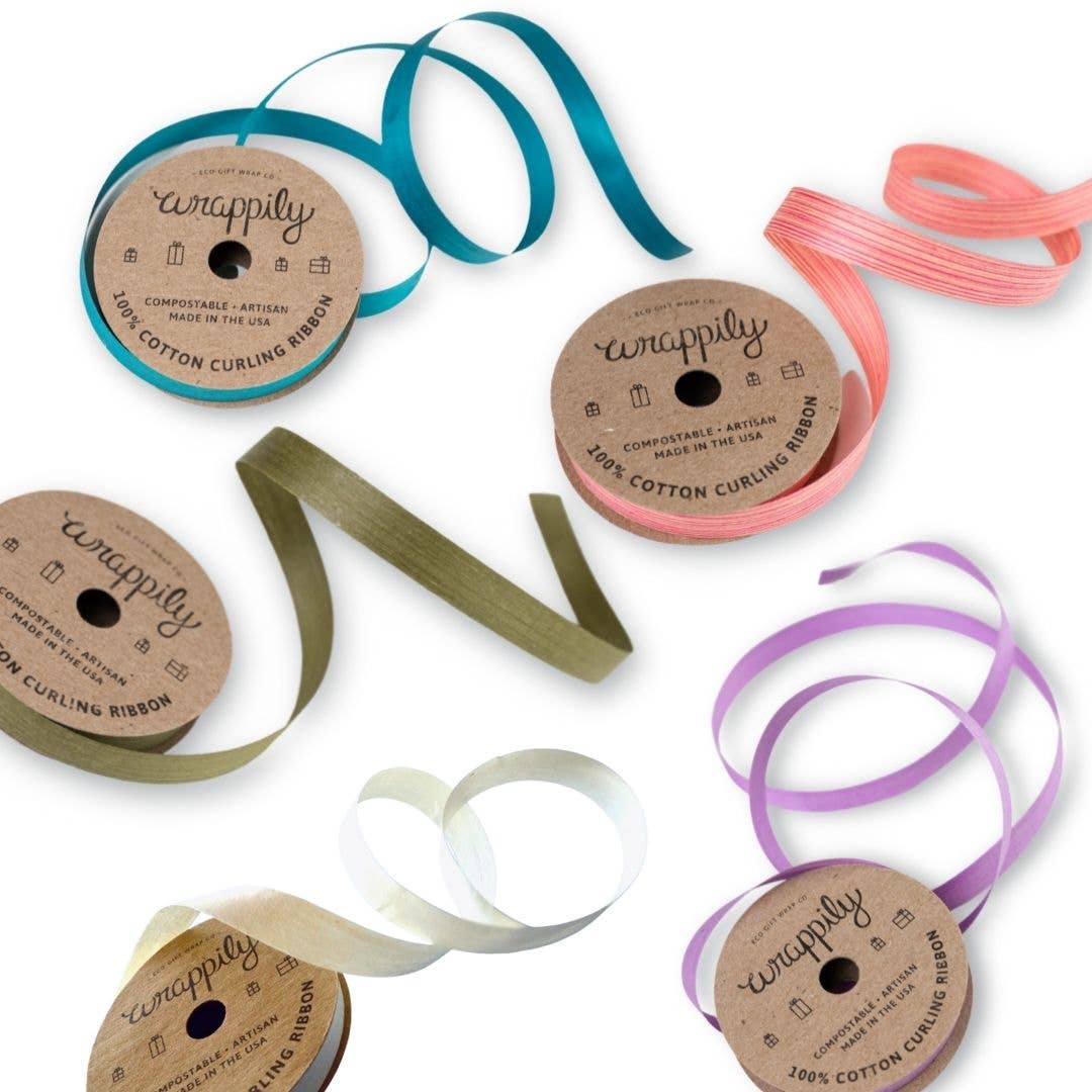Natural Cotton Curling Ribbon - Image 1