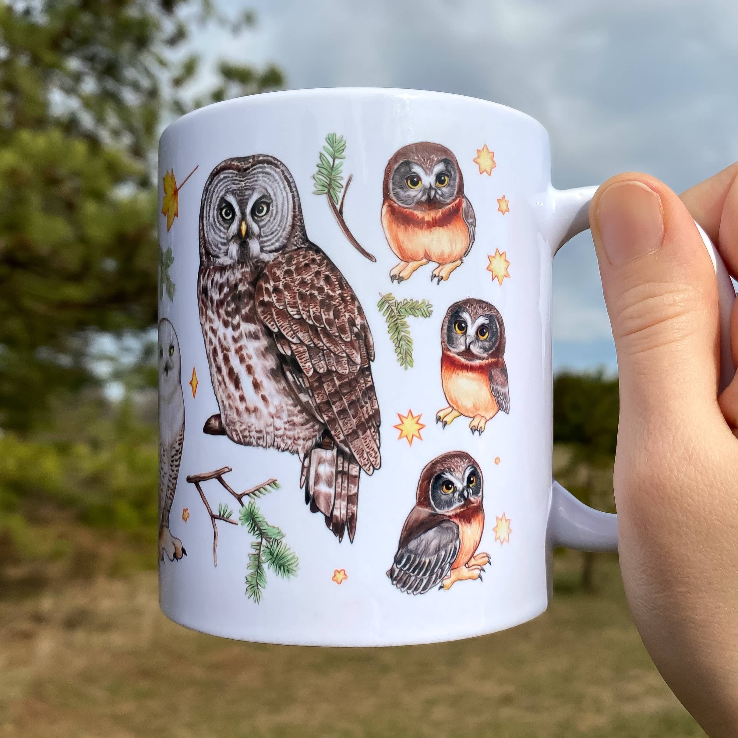 Owls of the Eastern United States Mug - Image 3