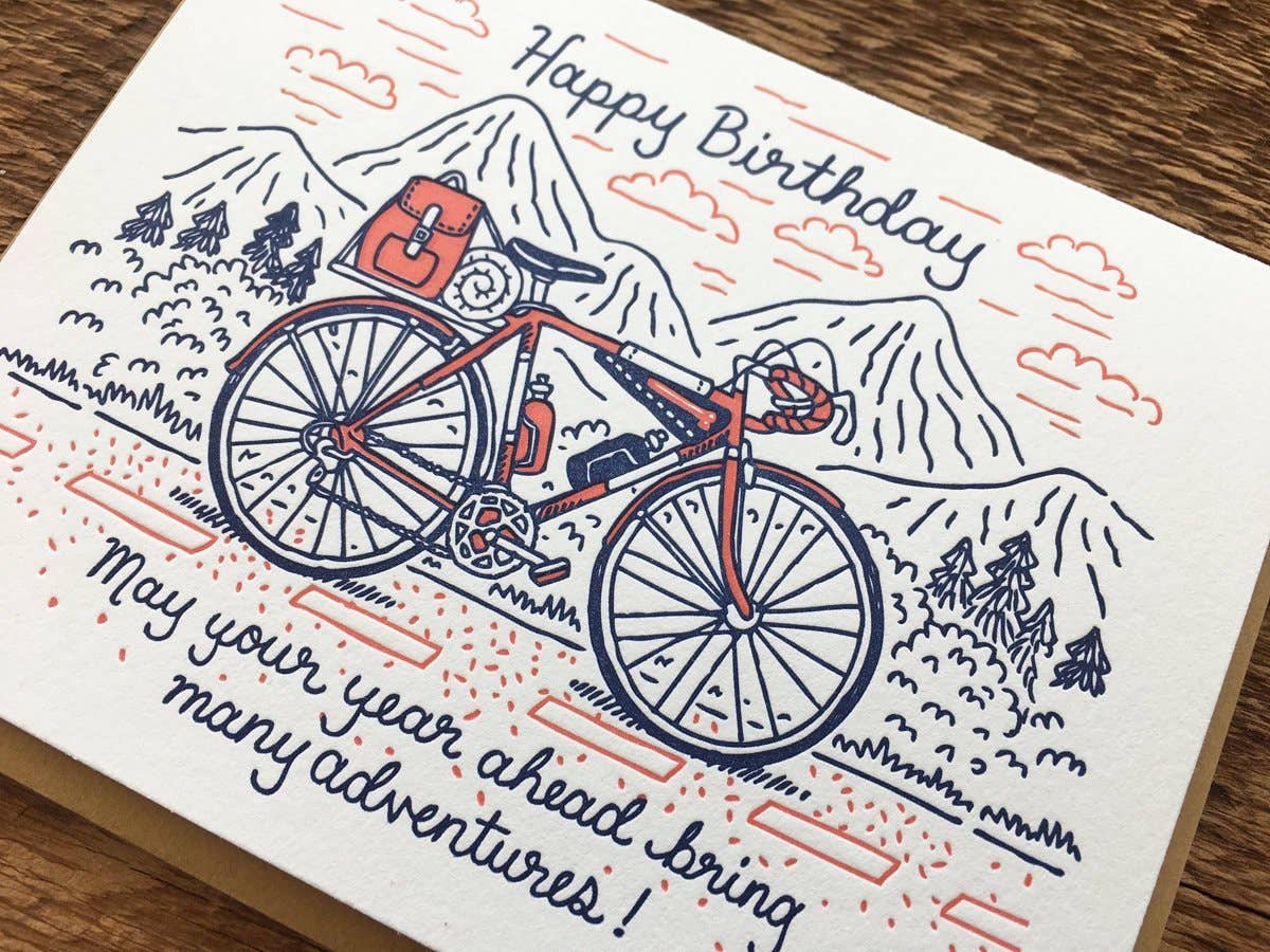 Birthday Bicycle Card - Image 3