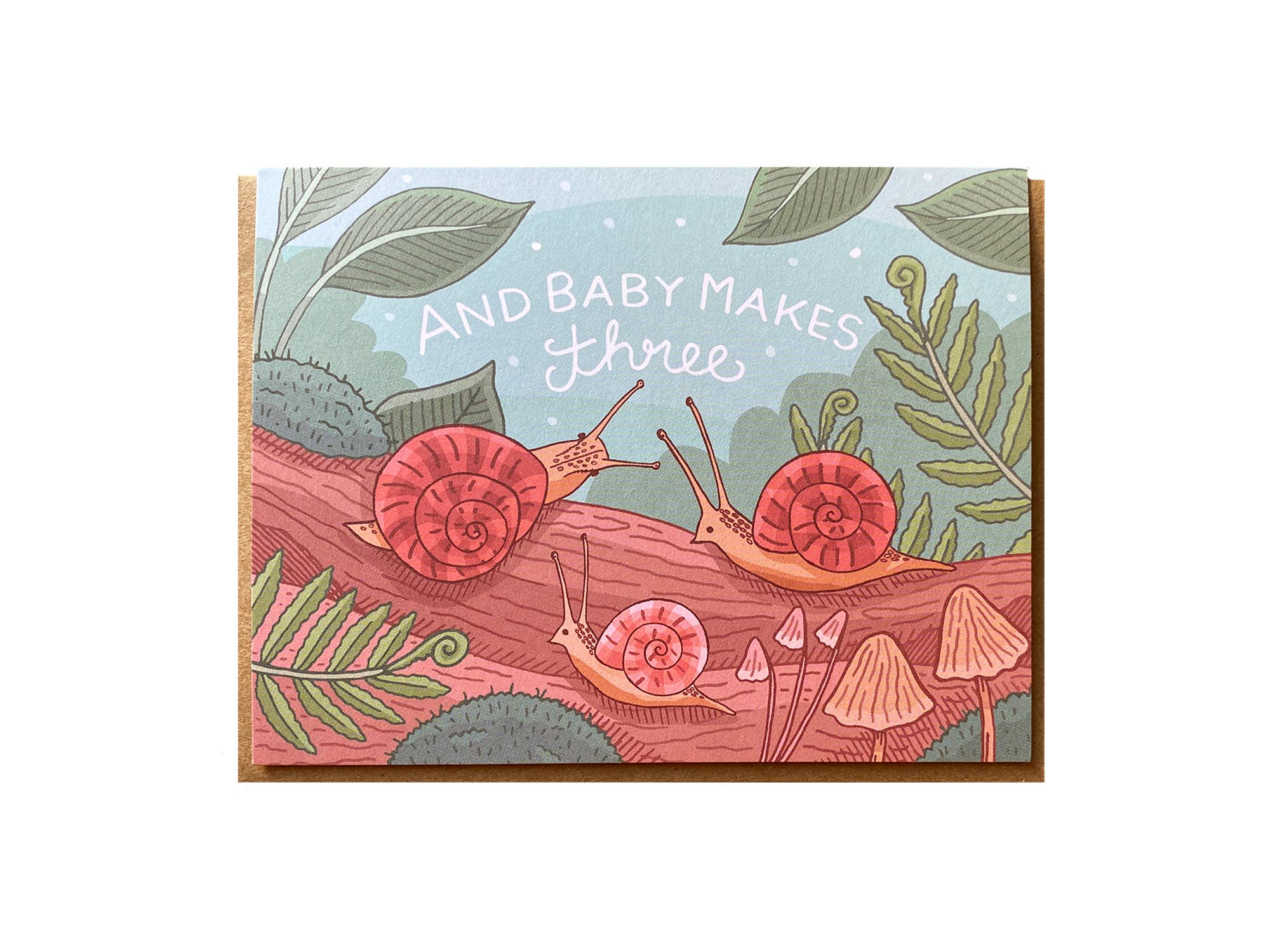 Baby Makes Three Card - Image 1