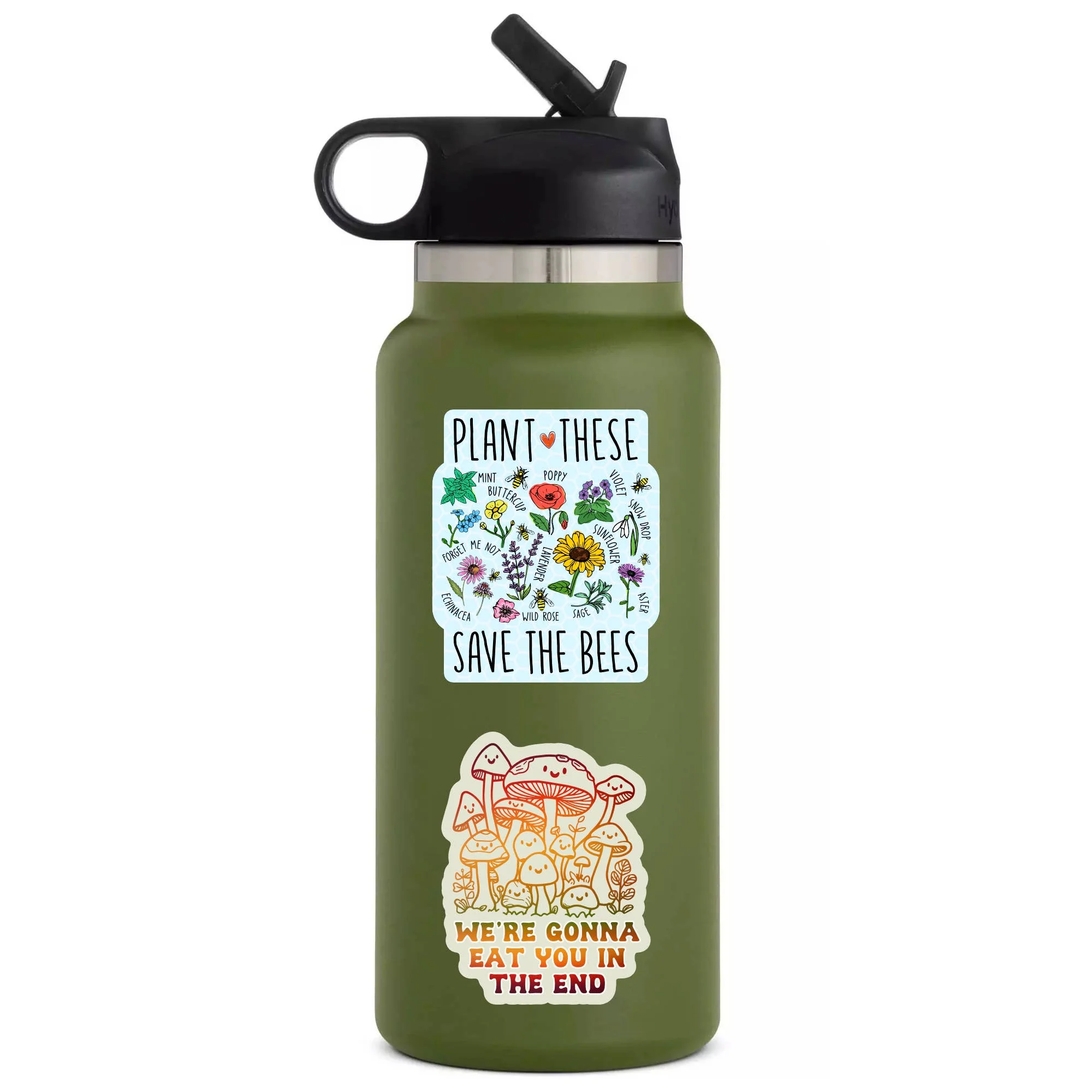 Mushroom Fungi Forage Funny High Quality Vinyl Sticker - Image 3