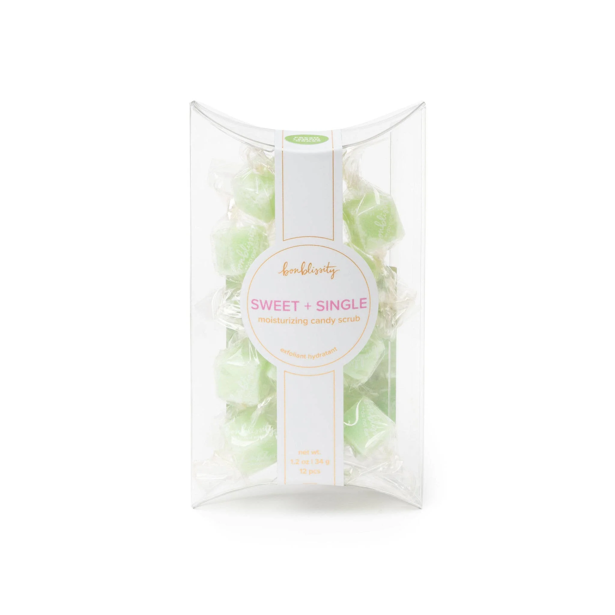 Mini Me Sugar Cube Candy Scrub – Fresh Lemongrass