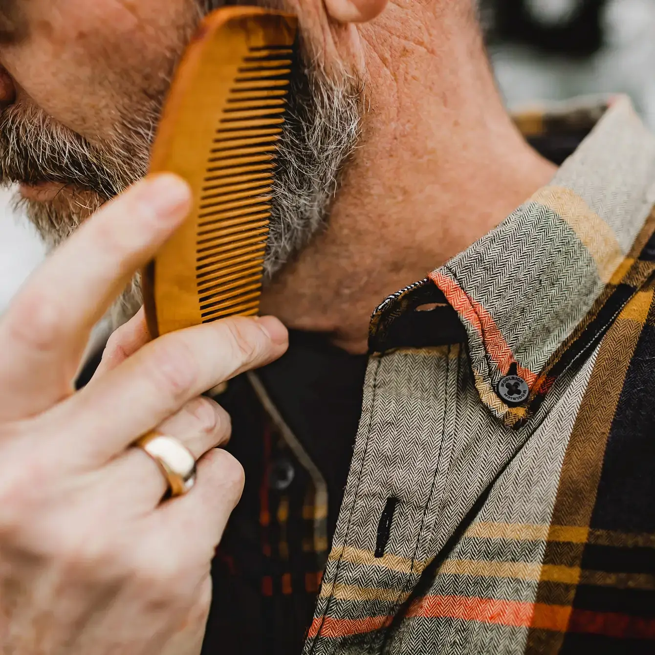 Wooden Beard Combs - Image 1