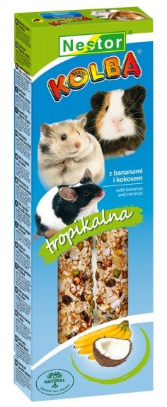 Nestor Kolba Gryzoń owoce tropikalne i kokos 2szt - Image 1