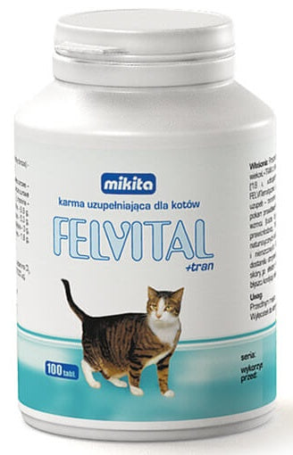Mikita Felvital + Tran 100 tabletek - Image 1