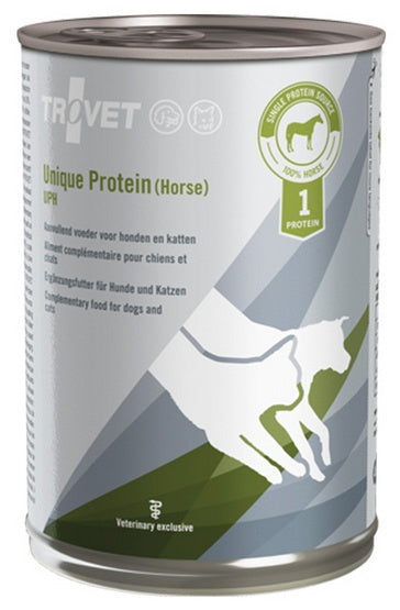 Trovet Unique Protein UPH Konina dla psa i kota puszka 400g - Image 1