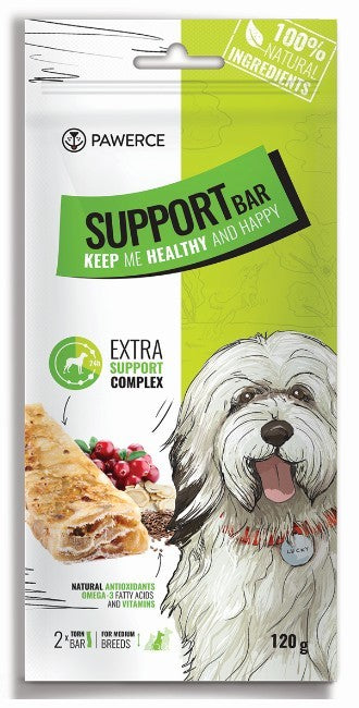 Pawerce Support Bar Medium Breeds 2szt/op 120g/15cm - Image 1
