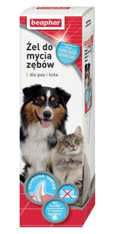 Beaphar Żel do mycia zębów dla psa i kota 100ml - Image 2
