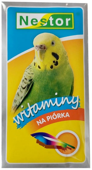Nestor Witaminy dla małych papug – na piórka