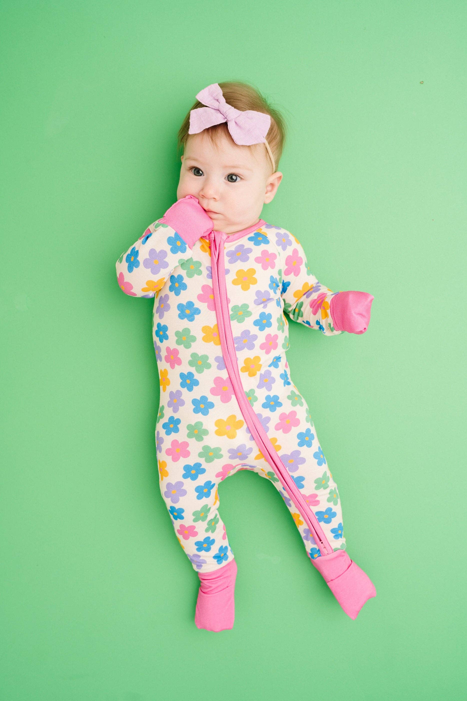 Retro Flower Bamboo Sleeper